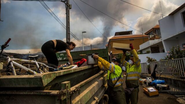 Erupción en islas Canarias: Una hora para salvar lo indispensable