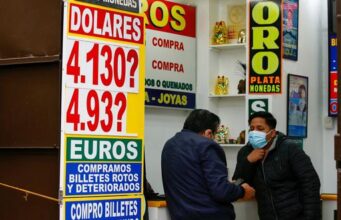 Perú: Dólar sigue en alza por tercera jornada consecutiva