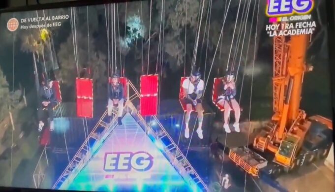 Elías Montalvo: Integrante de «Esto es Guerra» sufre aparatosa caída en vivo