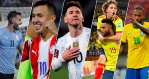 Conmebol anunció los días y horarios de la triple fecha de octubre de las Eliminatorias