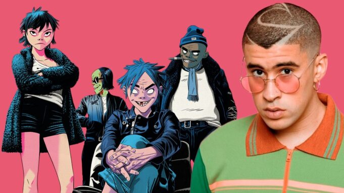 ¡Tremendo crossover! Confirman canción de Bad Bunny con Gorillaz