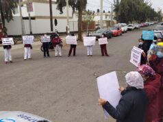 GRT: Obstetras realizan plantón exigiendo programación de horas extras