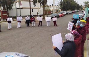 GRT: Obstetras realizan plantón exigiendo programación de horas extras