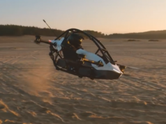 Lanzan al mercado un coche volador que solo pesa 40 kilos y no requiere licencia