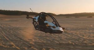 Lanzan al mercado un coche volador que solo pesa 40 kilos y no requiere licencia