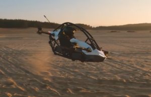 Lanzan al mercado un coche volador que solo pesa 40 kilos y no requiere licencia