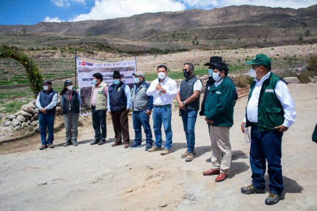 Southern Perú culmina rehabilitación de 520 hectáreas de andenes en Candarave