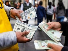 Dólar cierra nuevamente a la baja y cotiza en S/ 3.87