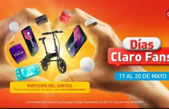 Los “Días Claro Fans” llegan con grandes premios y beneficios increíbles del 17 al 20 de mayo.