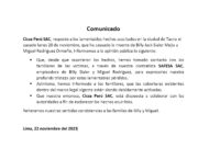 Comunicado de empresa CICSA Perú SAC