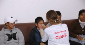 En este año la Red de Voluntarios Claro ayudó a más de 2 mil personas en el país